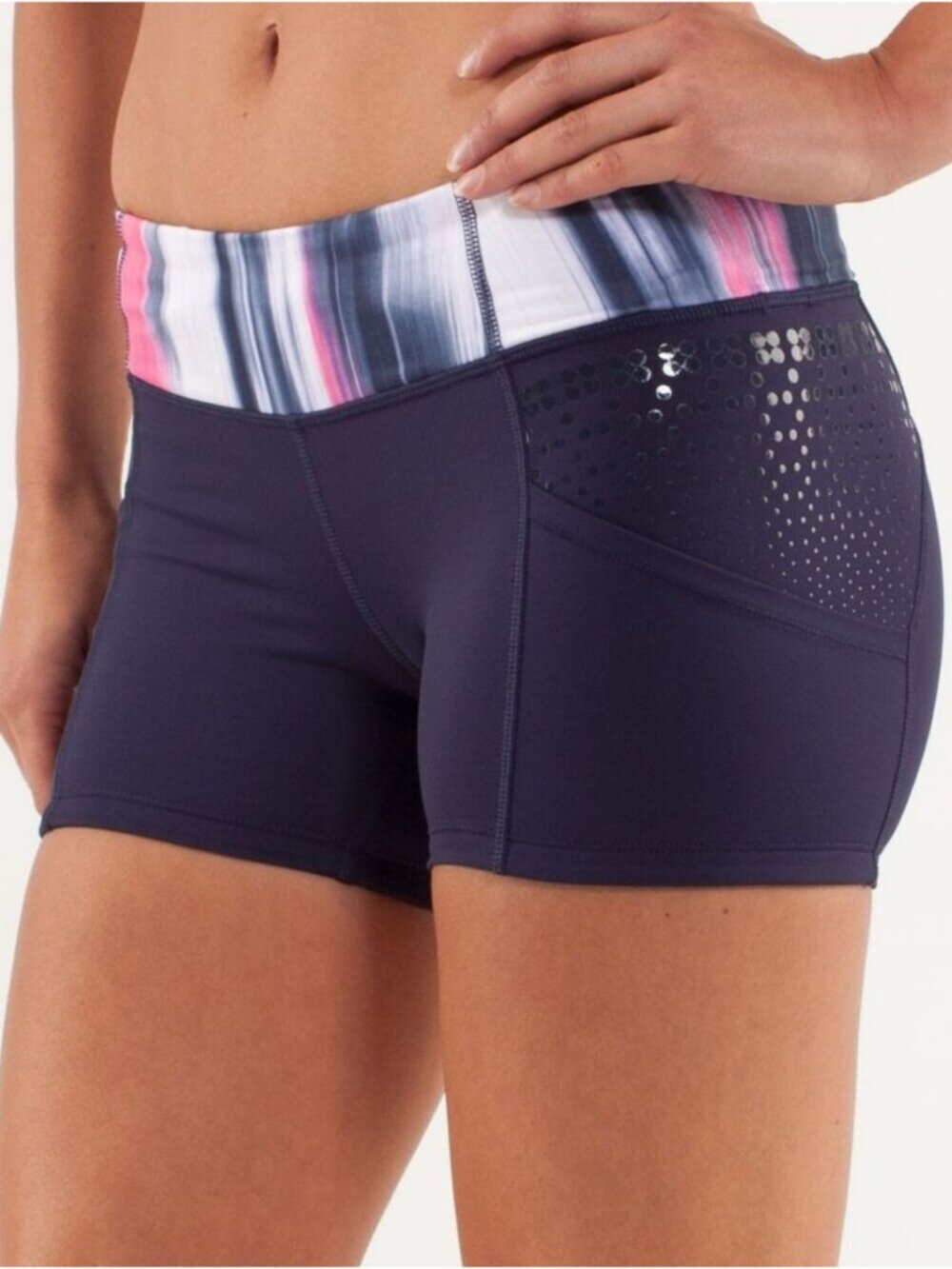 Lululemon Run: Shorty ShortDeep Indigo / Mirage Deep Indigo